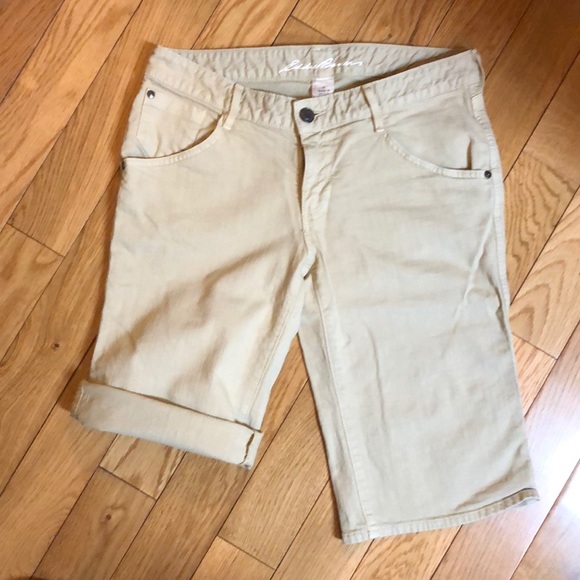Eddie Bauer tan jean shorts - Picture 2 of 5